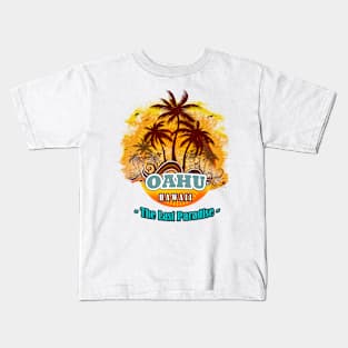 Oahu The Last Paradise Kids T-Shirt